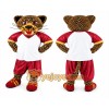 Leopard Mascot Costume for Adults Custom Logo Party Character Suit