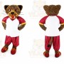 Leopard Mascot Costume for Adults Custom Logo Party Character Suit