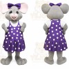 Mouse Mascot Costume for Adults Custom Logo Party Character Suit