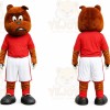 Bear Mascot Costume for Adults Custom Logo Party Character Suit