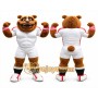 Bulldog Mascot Costume for Adults Custom Logo Party Character Suit