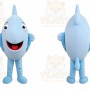 Fish Mascot Costume for Adults Custom Logo Party Character Suit