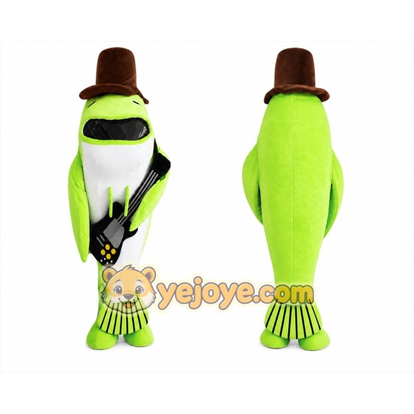 Fish Mascot Costume for Adults Custom Logo Party Character Suit