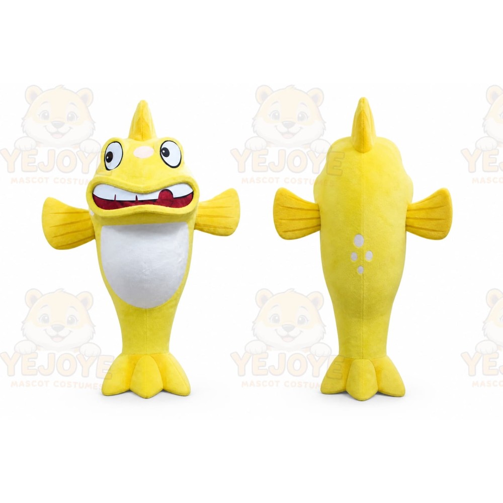 Fish Mascot Costume for Adults Custom Logo Party Character Suit