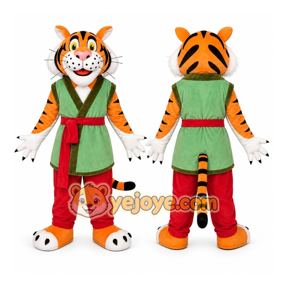 Tiger Mascot Costume for Adults Custom Logo Party Character Suit Tiger Mascot Costume for Adults Custom Logo Party Character Suit
