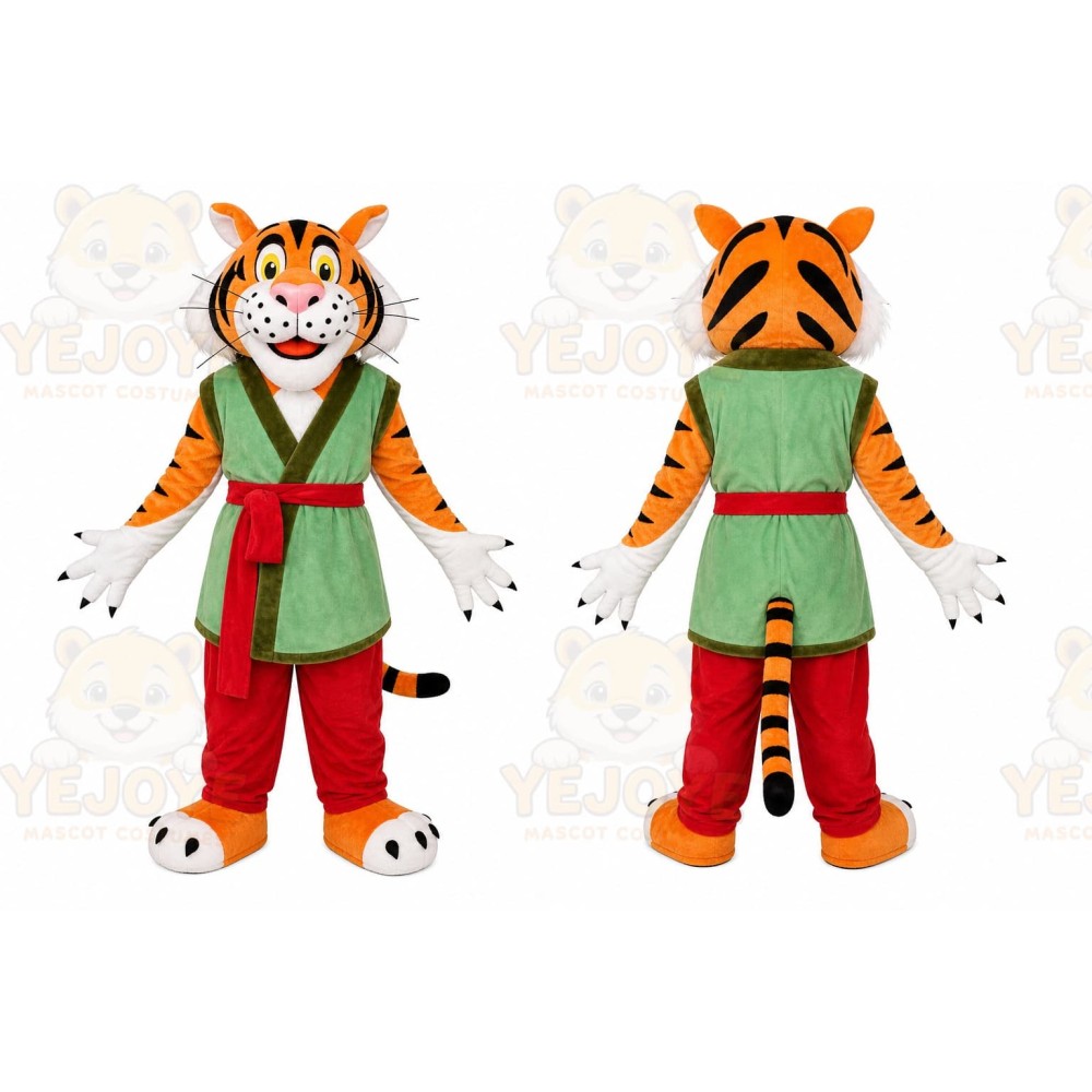Tiger Mascot Costume for Adults Custom Logo Party Character Suit