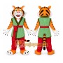 Tiger Mascot Costume for Adults Custom Logo Party Character Suit