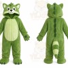 Raccoon Mascot Costume for Adults Custom Logo Party Character Suit