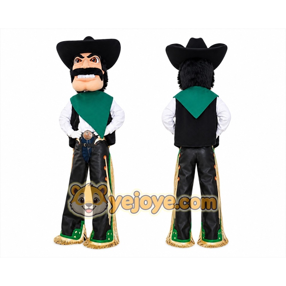 Cowboy Mascot Costume for Adults Custom Logo Party Character Suit Cowboy Mascot Costume for Adults Custom Logo Party Character Suit