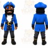 Strongman Mascot Costume for Adults Custom Logo Party Character Suit