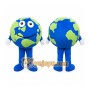 Earth Mascot Costume for Adults Custom Logo Party Character Suit