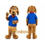Dog Mascot Costume for Adults Custom Logo Party Character Suit