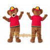 Bear Mascot Costume for Adults Custom Logo Party Character Suit