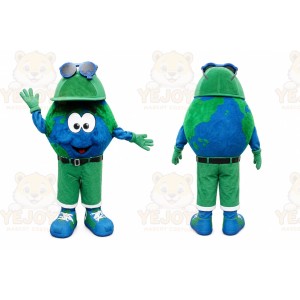 Earth Mascot Costume for Adults Custom Logo Party Character Suit