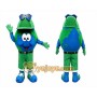 Earth Mascot Costume for Adults Custom Logo Party Character Suit