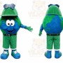 Earth Mascot Costume for Adults Custom Logo Party Character Suit