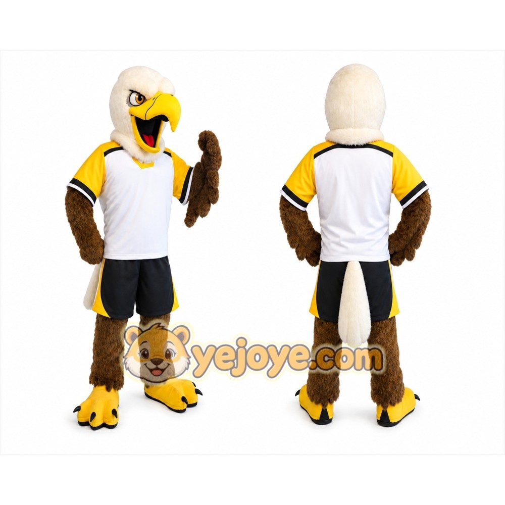 Eagle Mascot Costume for Adults Custom Logo Party Character Suit