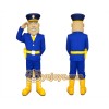 Strongman Mascot Costume for Adults Custom Logo Party Character Suit
