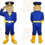 Strongman Mascot Costume for Adults Custom Logo Party Character Suit
