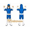 Strongman Mascot Costume for Adults Custom Logo Party Character Suit
