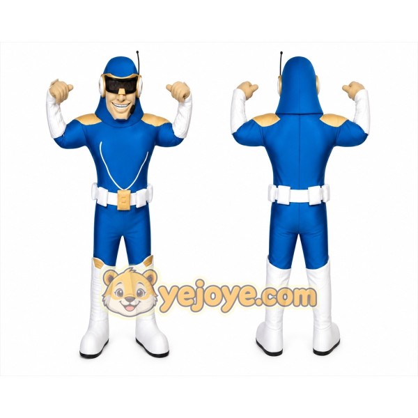 Strongman Mascot Costume for Adults Custom Logo Party Character Suit