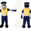 Police Officer Mascot Costume for Adults Custom Logo Party Character Suit