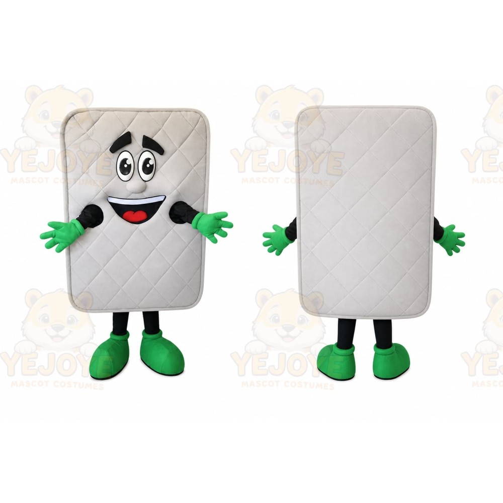 Mattress Mascot Costume for Adults Custom Logo Party Character Suit