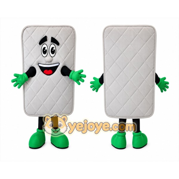 Mattress Mascot Costume for Adults Custom Logo Party Character Suit