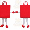 House Mascot Costume for Adults Custom Logo Party Character Suit