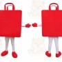House Mascot Costume for Adults Custom Logo Party Character Suit