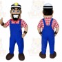 Strongman Mascot Costume for Adults Custom Logo Party Character Suit