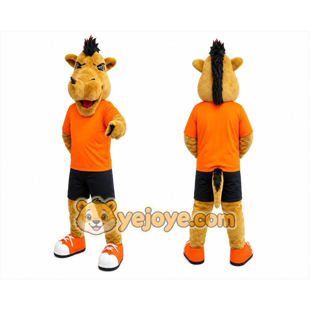 Horse Mascot Costume for Adults Custom Logo Party Character Suit Horse Mascot Costume for Adults Custom Logo Party Character Suit