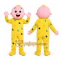 Baby Mascot Costume for Adults Custom Logo Party Character Suit