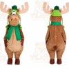 Moose Mascot Costume for Adults Custom Logo Party Character Suit