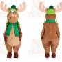 Moose Mascot Costume for Adults Custom Logo Party Character Suit