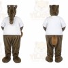 Bear Mascot Costume for Adults Custom Logo Party Character Suit