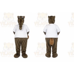 Bear Mascot Costume for Adults Custom Logo Party Character Suit
