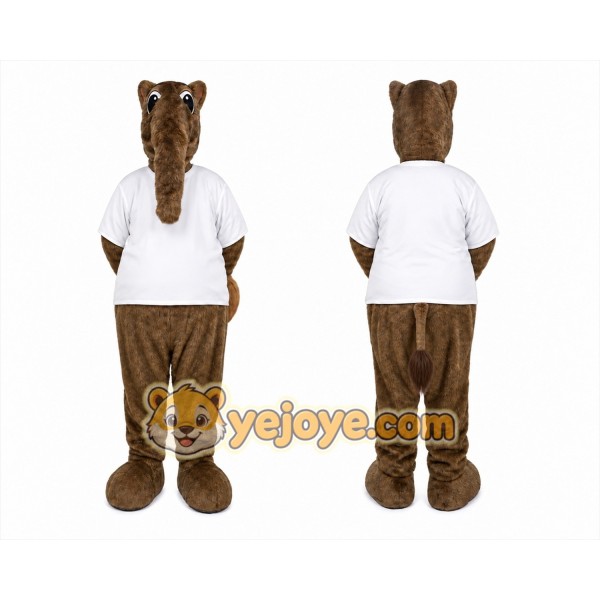 Anteater Mascot Costume for Adults Custom Logo Party Character Suit