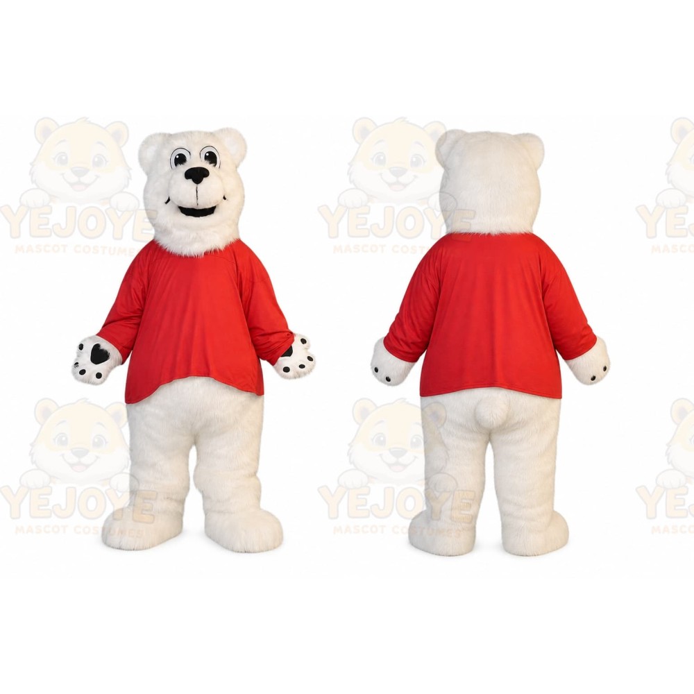 Bear Mascot Costume for Adults Custom Logo Party Character Suit