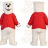 Bear Mascot Costume for Adults Custom Logo Party Character Suit