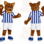 Dog Mascot Costume for Adults Custom Logo Party Character Suit