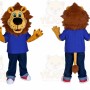 Lion Mascot Costume for Adults Custom Logo Party Character Suit