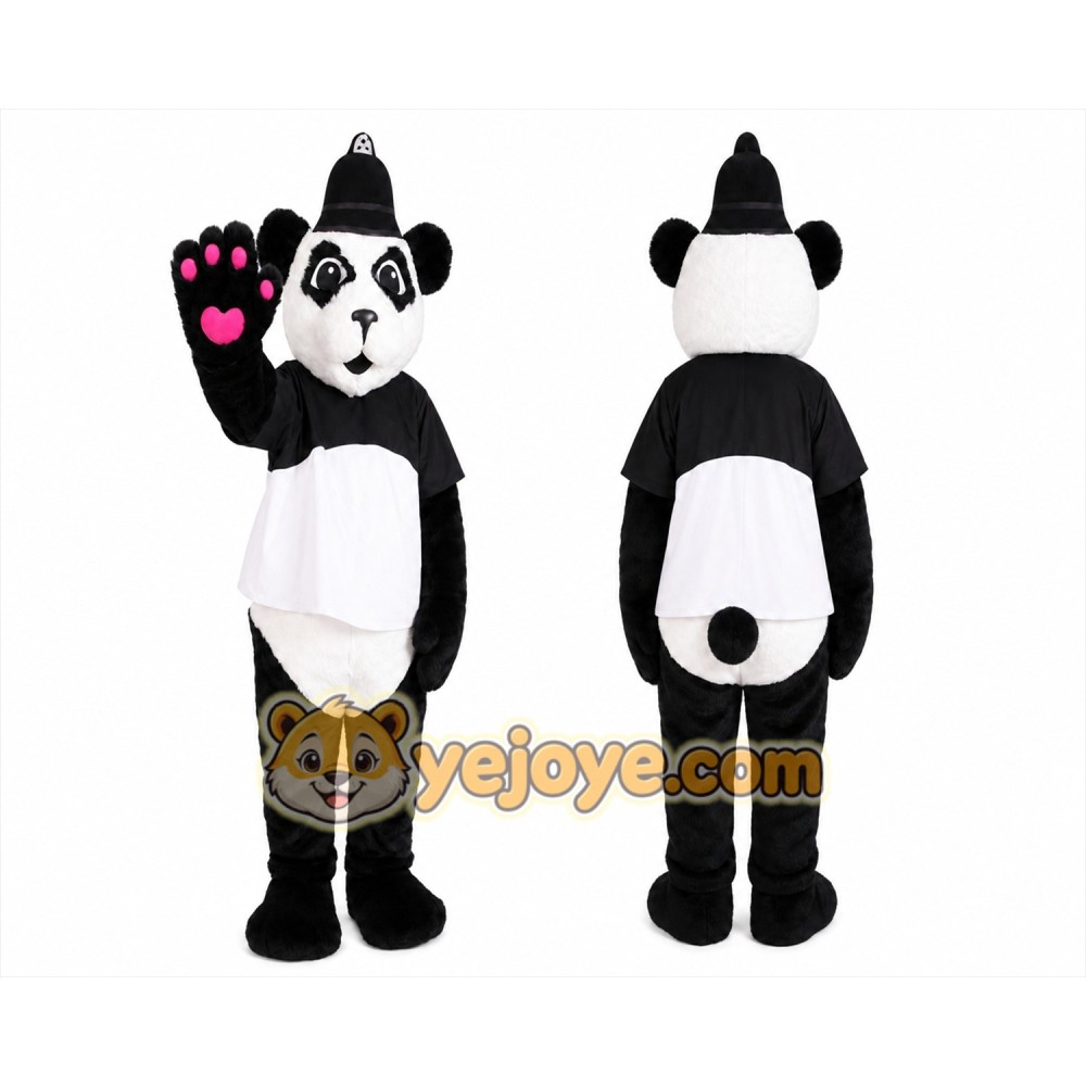 Panda Mascot Costume for Adults Custom Logo Party Character Suit Panda Mascot Costume for Adults Custom Logo Party Character Suit