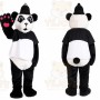 Panda Mascot Costume for Adults Custom Logo Party Character Suit