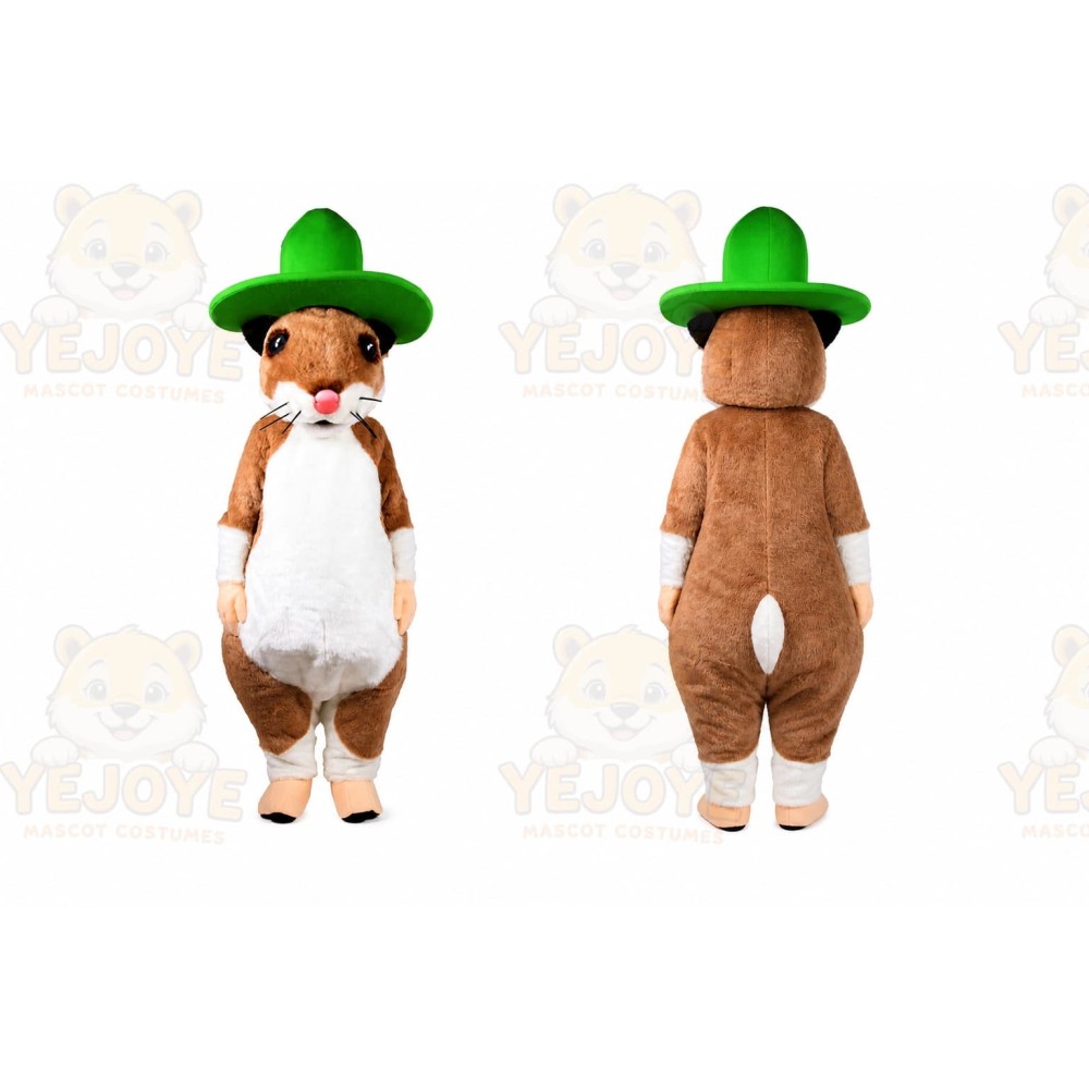 Rodent Mascot Costume for Adults Custom Logo Party Character Suit