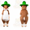Rodent Mascot Costume for Adults Custom Logo Party Character Suit
