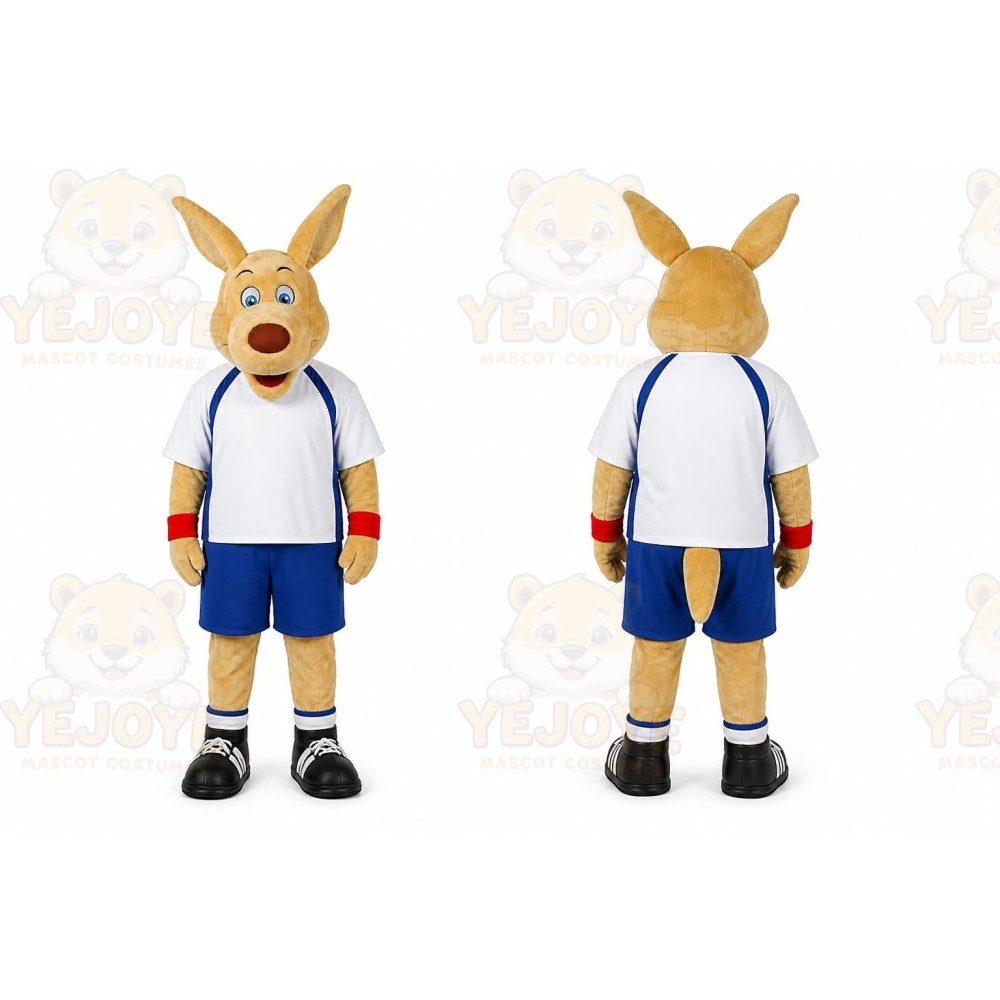 Rabbit Mascot Costume for Adults Custom Logo Party Character Suit