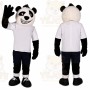 Panda Mascot Costume for Adults Custom Logo Party Character Suit