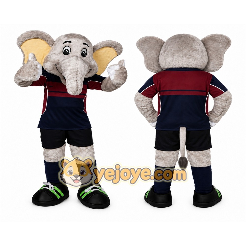Elephant Mascot Costume for Adults Custom Logo Party Character Suit Elephant Mascot Costume for Adults Custom Logo Party Character Suit