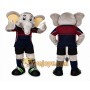 Elephant Mascot Costume for Adults Custom Logo Party Character Suit